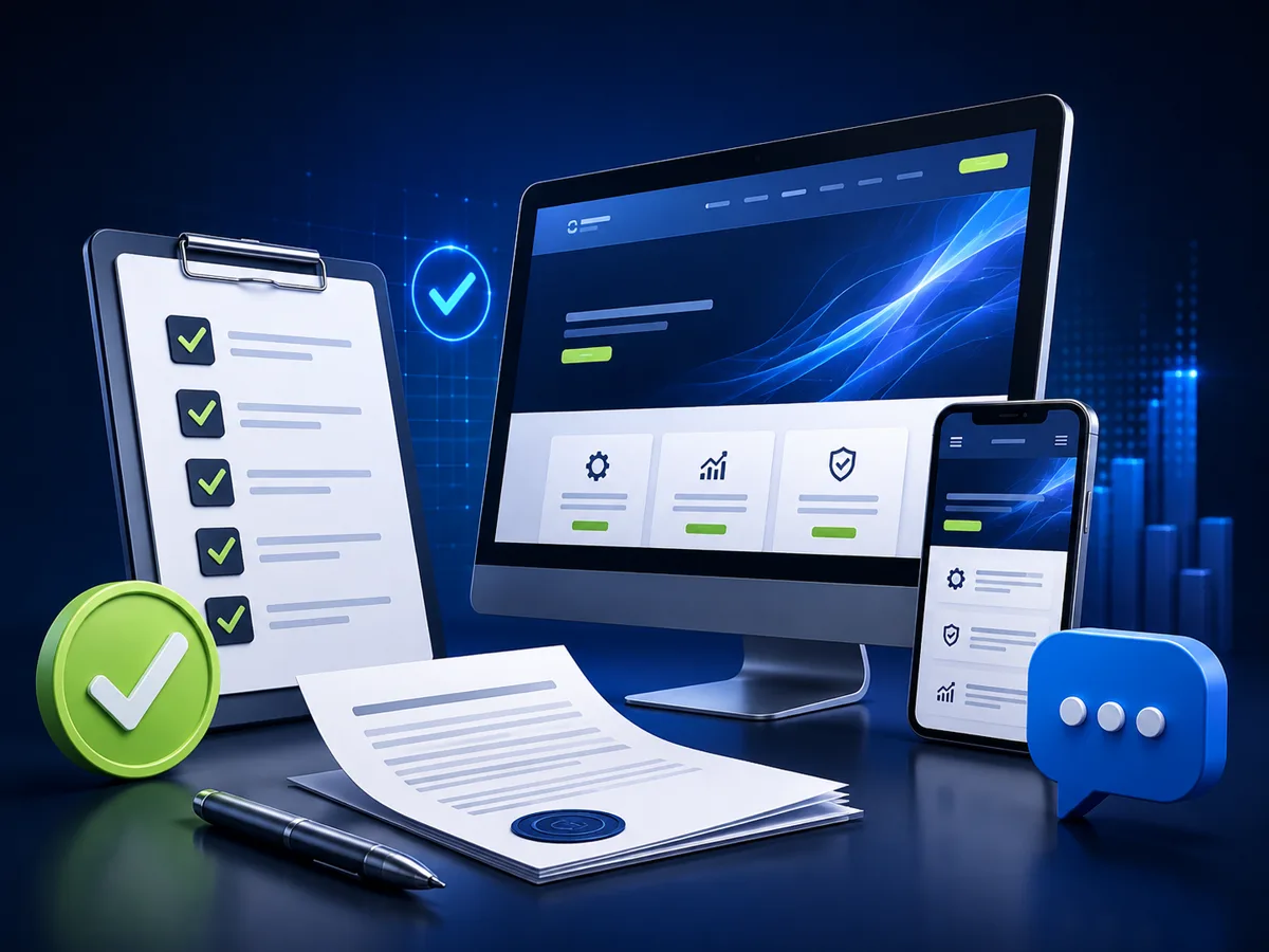 Criar site profissional: 10 decisões antes de contratar